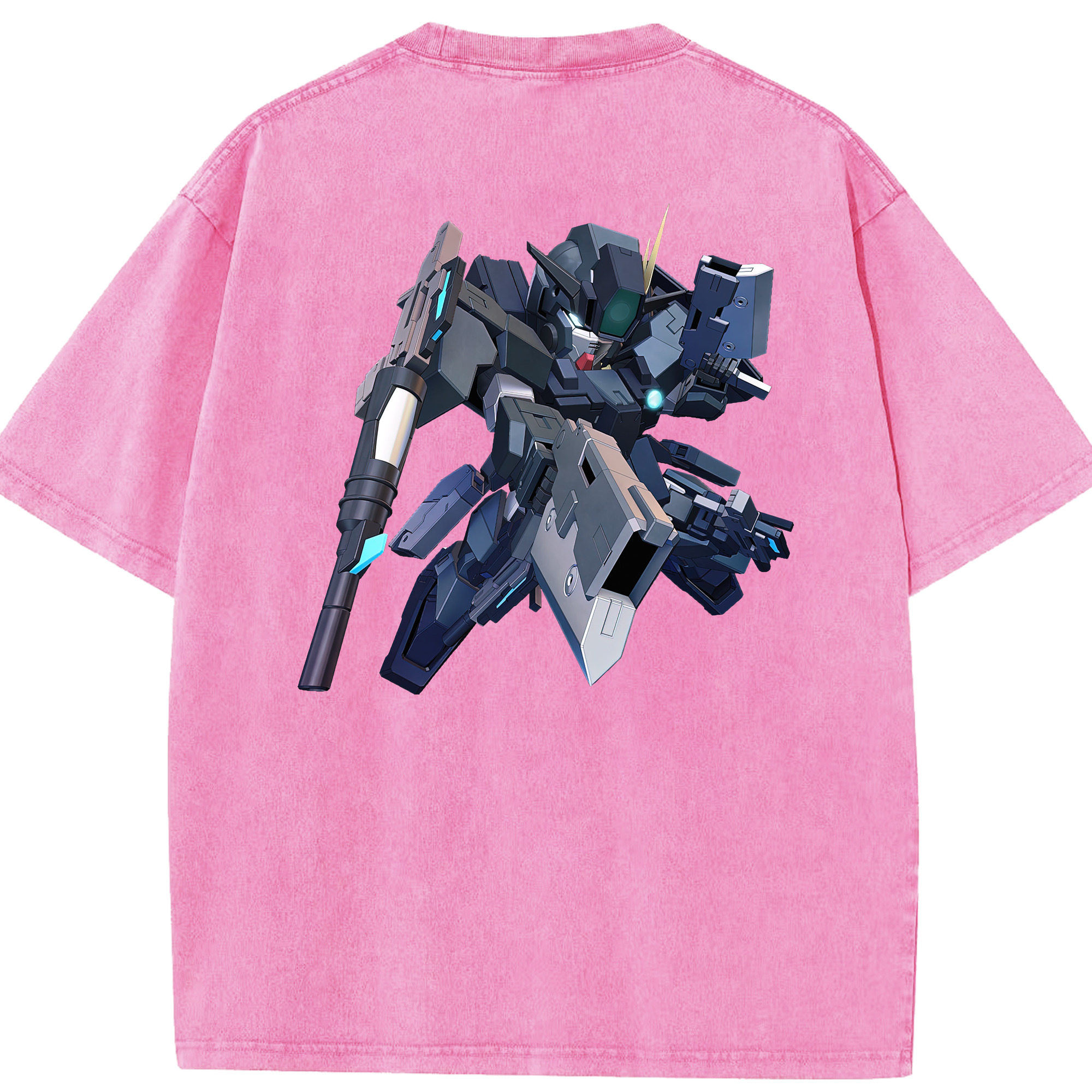 （画像用） 機動戦士ガンダム Mobile Suit Gundam 綿100% ヴィンテージ風 半袖Tシャツ（背面プリント）